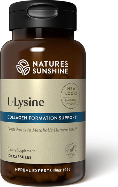 Nature&#039;s Sunshine L-Lysine 100 Capsules