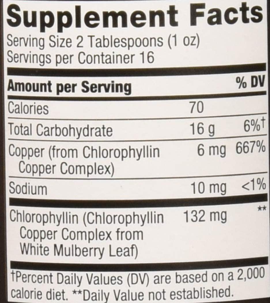 Nature's Way Chlorofresh Liquid Chlorophyll Internal Deodorant 16 fl oz, Mint Flavor (Packaging May Vary)