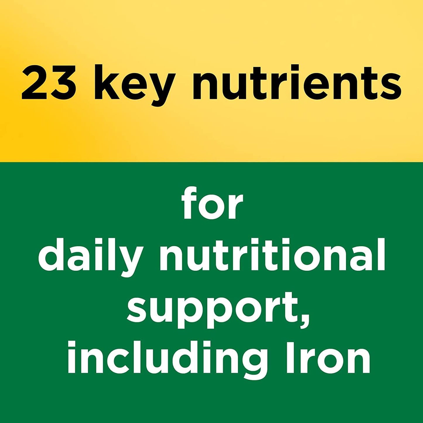Nature Made Multivitamin Tablets with Iron, Dietary Supplement for Daily Nutritional Support, 130 Tablets, 130 Day Supply