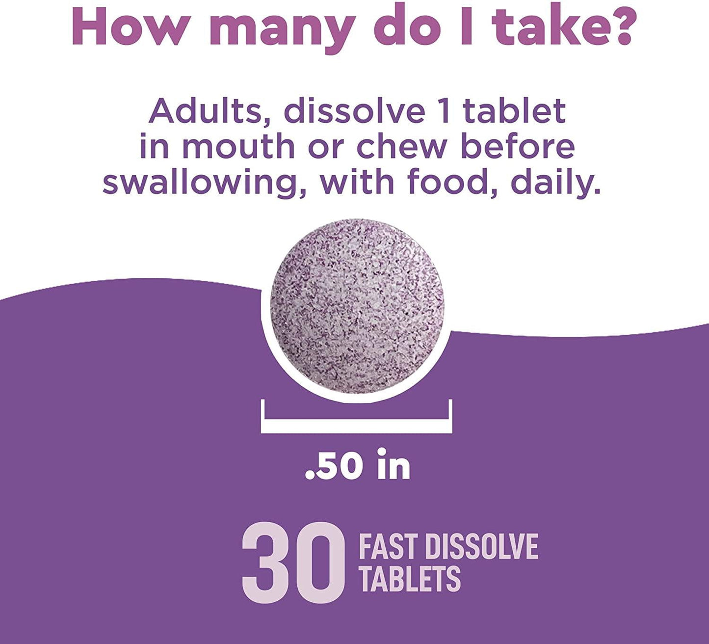 Nature Made Wellblends Elderberry with ImmuneCare, Vitamin D3 and Zinc, with Elderberry Flavor, 30 Fast Dissolve Tablets