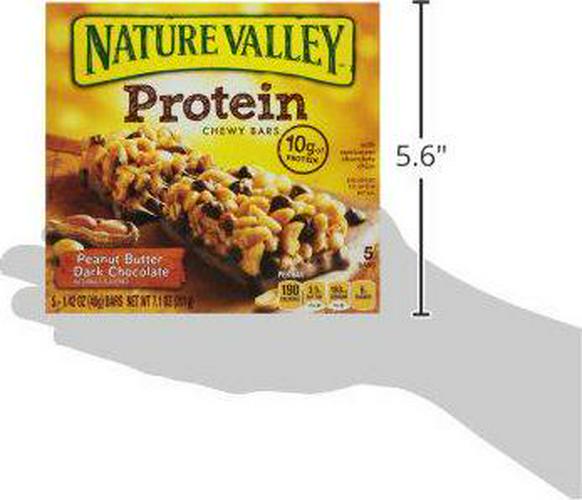 Nature Valley Protein Granola Bars, Peanut Butter Dark Chocolate, 5 ct