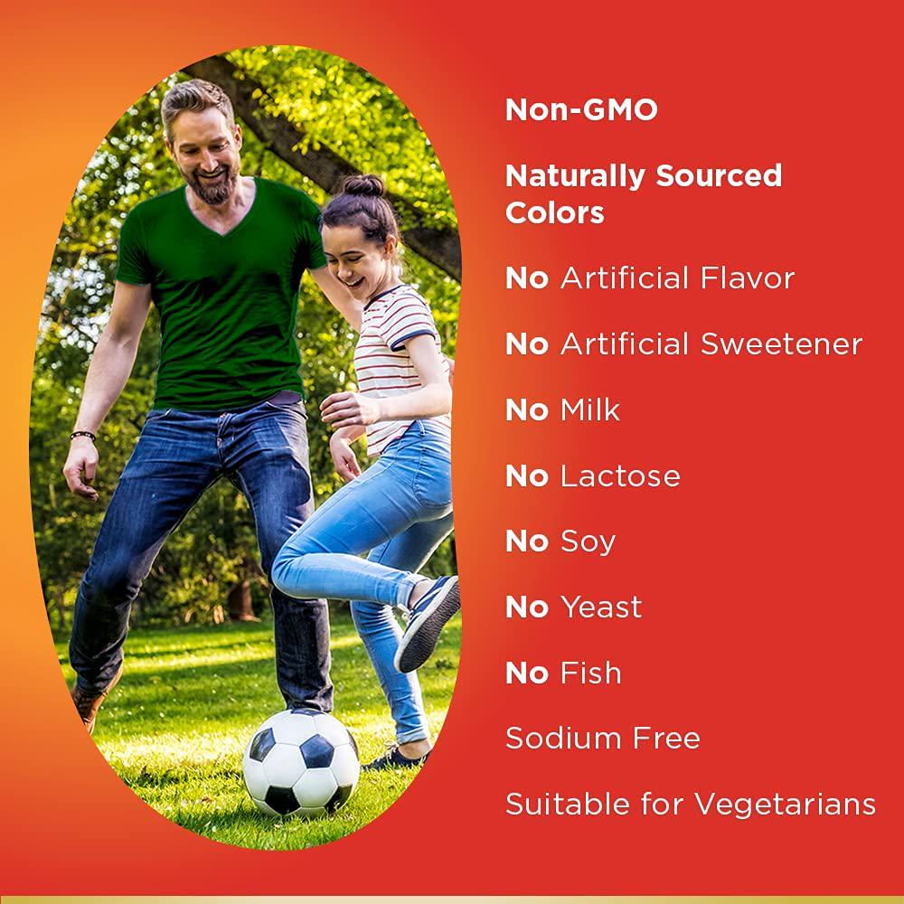 Nature's Bounty Immune Jelly Bean, Vitamin C for Immune Support, Orange Flavor, 120 Ct