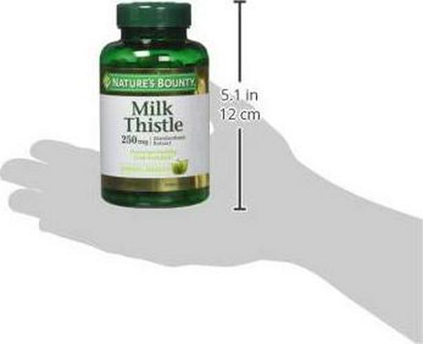 Nature's Bounty Milk Thistle 250 mg Capsules 200 ea