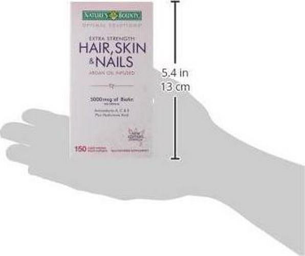 Nature's Bounty Optimal Solutions Hair, Skin and Nails Extra Strength, 150 Softgels