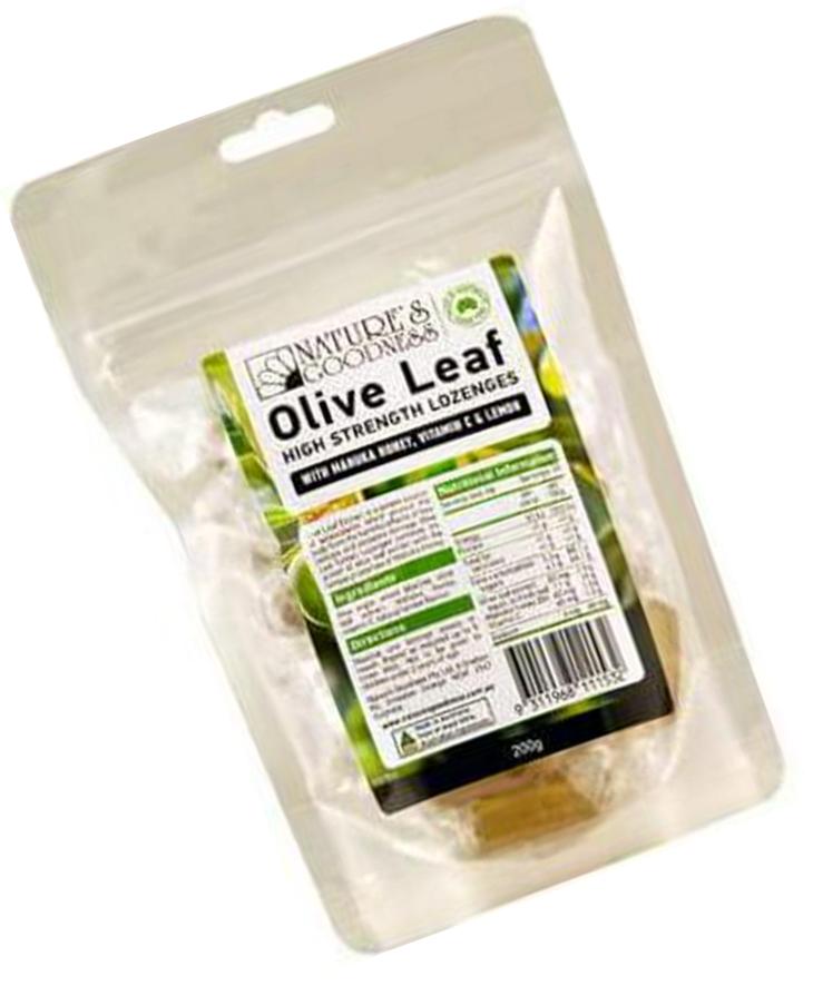Nature's Goodness Olive Fruit Antioxidant Lozenges 200 g