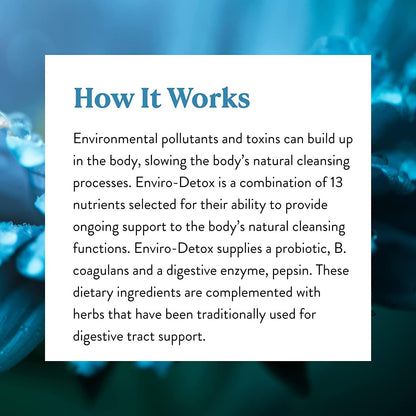Nature's Sunshine Enviro-Detox, 100 Capsules, Removes Pollutants and Toxins That can Build Up, Slow Normal Cleansing, and Supports Digestion