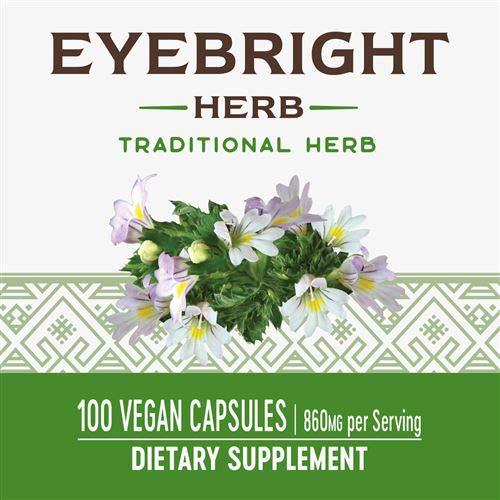 Nature's Way Eyebright Herb, 100 Capsules (Pack of 2)