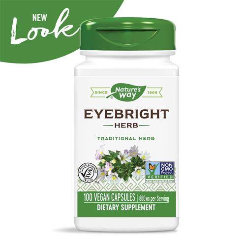 Nature's Way Eyebright Herb, 100 Capsules (Pack of 2)