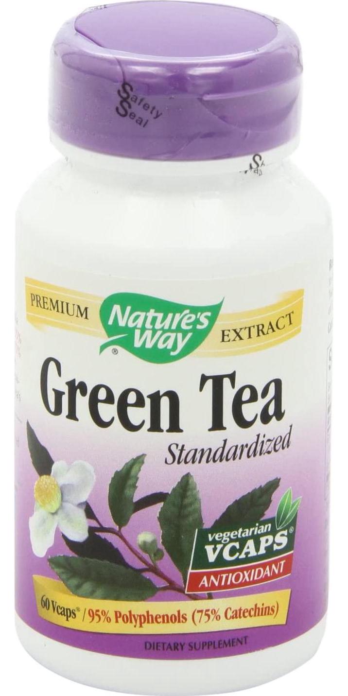 Nature's Way Green Tea, 60 Vcaps