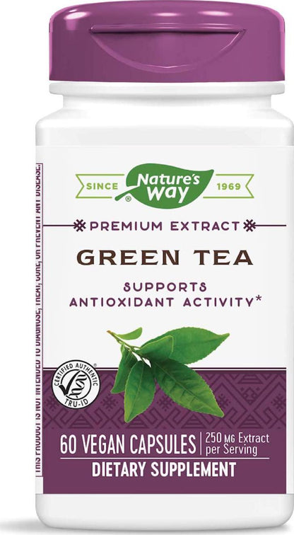 Nature's Way Green Tea, 60 Vcaps