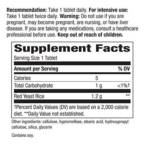 Nature's Way HeartSure Red Yeast Rice 1200mg, 60Tabs