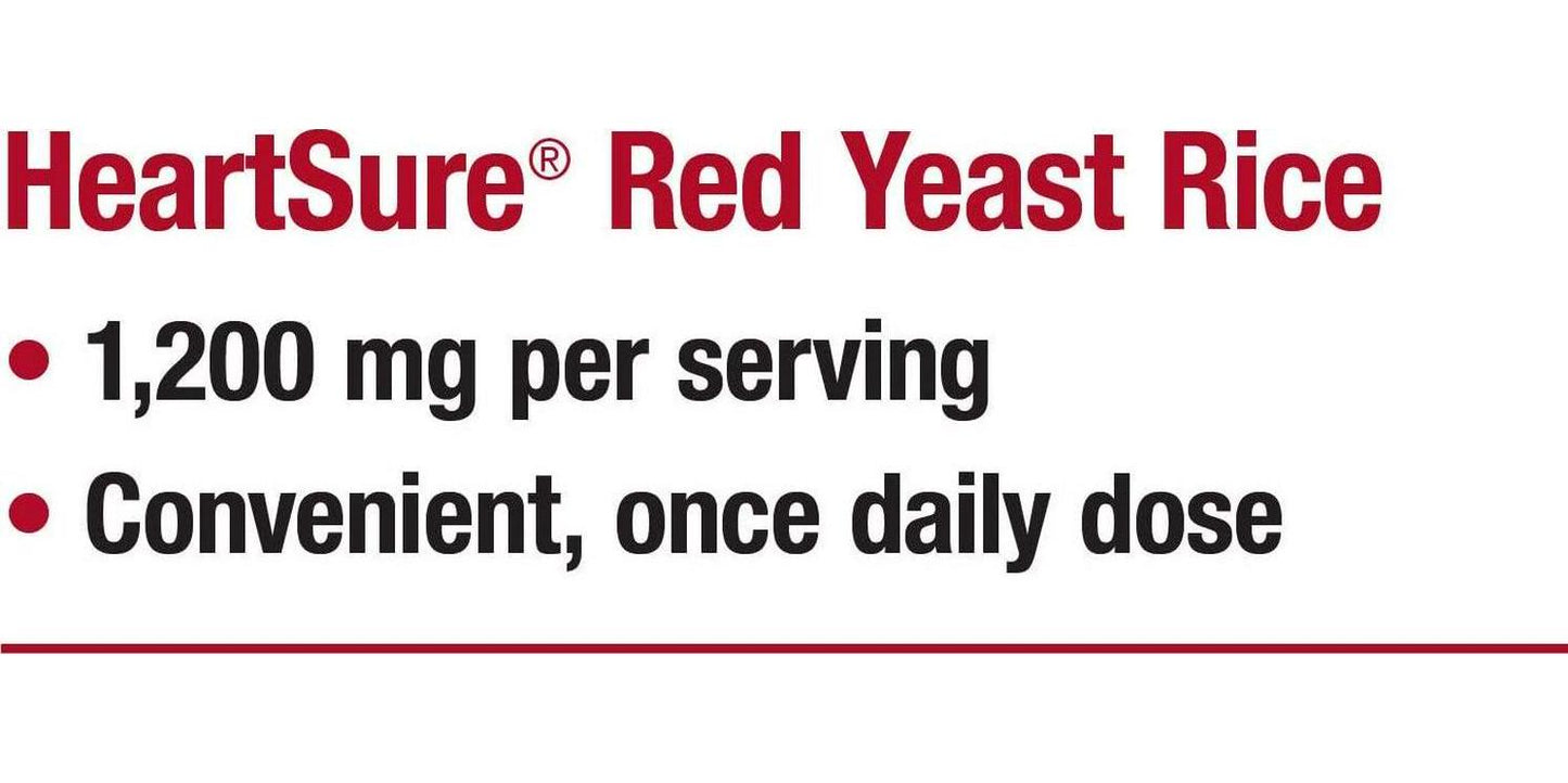 Nature's Way HeartSure Red Yeast Rice 1200mg, 60Tabs