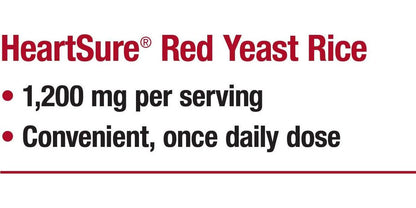 Nature's Way HeartSure Red Yeast Rice 1200mg, 60Tabs