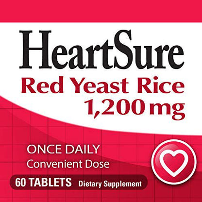 Nature's Way HeartSure Red Yeast Rice 1200mg, 60Tabs