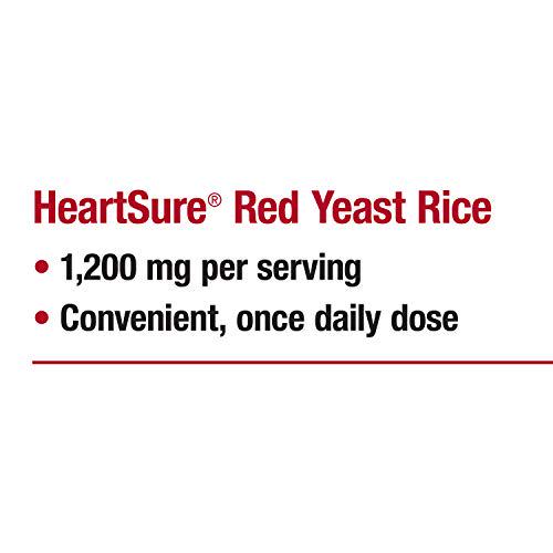 Nature's Way HeartSure Red Yeast Rice 1200mg, 60Tabs