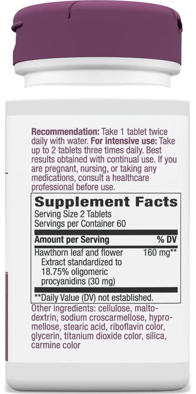 Nature's Way Heart Care (Hawthorn), 120 Tablets