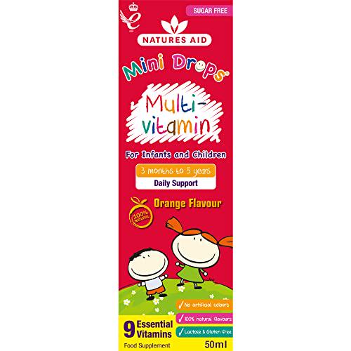 Natures Aid 50ml Multi-Vitamin Drops
