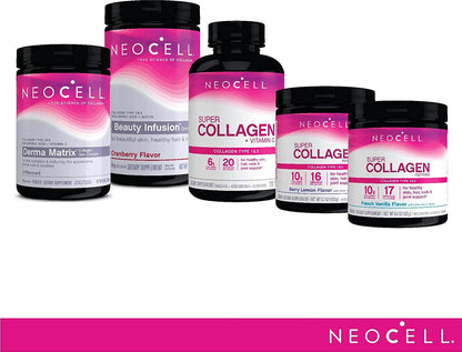 NeoCell Super Collagen + C 6, 000mg Collagen Types 1 and 3 Plus Vitamin C - 360 Tablets (Packaging May Vary)