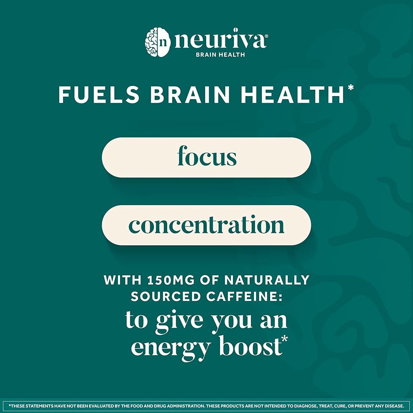 Neuriva Brain + Energy Effervescent Tablets, Nootropic Brain Supplement for Focus and Concentration with Neurofactor, Vitamin B12 and Caffeine for an Energy Boost*, (30ct Box), Cherry Lemonade