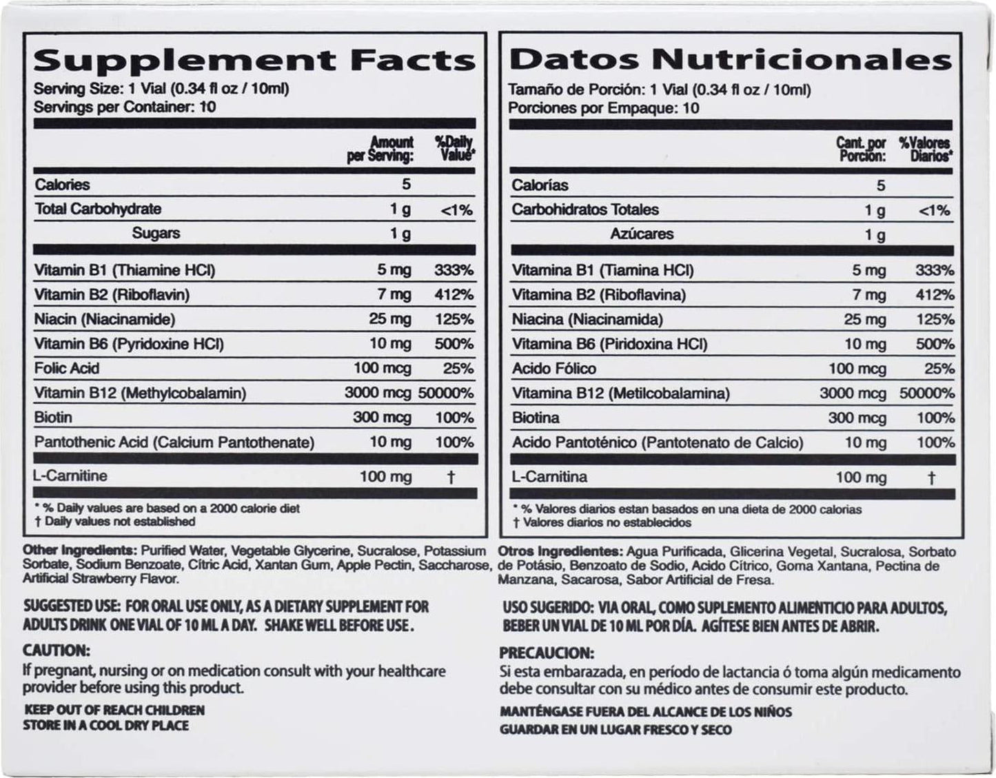 Neurobion B12 Forte 10 Vials x 10 ml packaging may vary