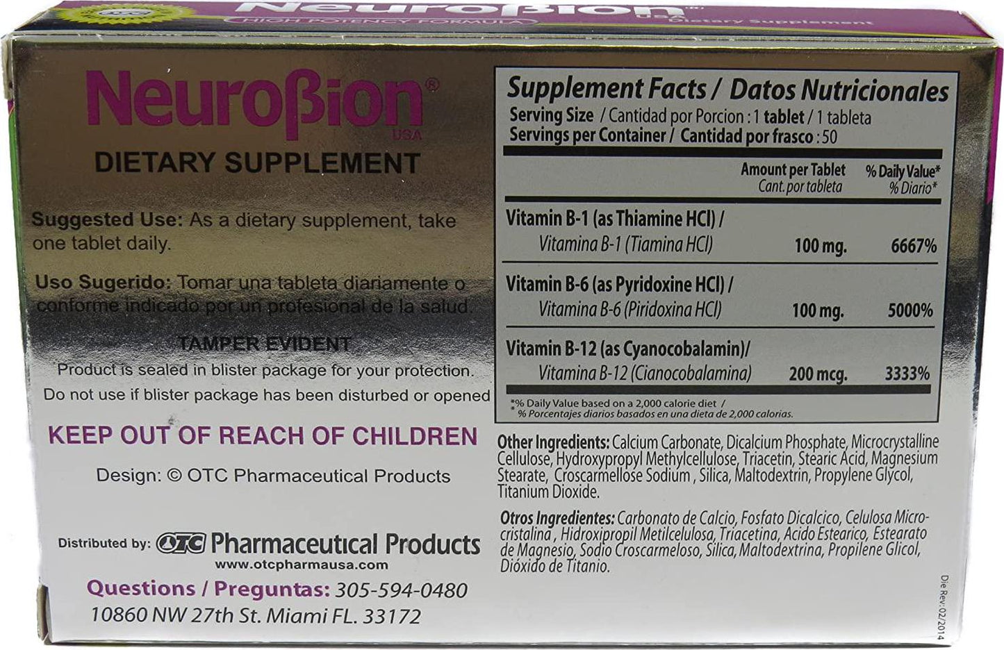 Neurobion Classic 20 Tablets Vitamin B Energy Booster - Formula Clasica