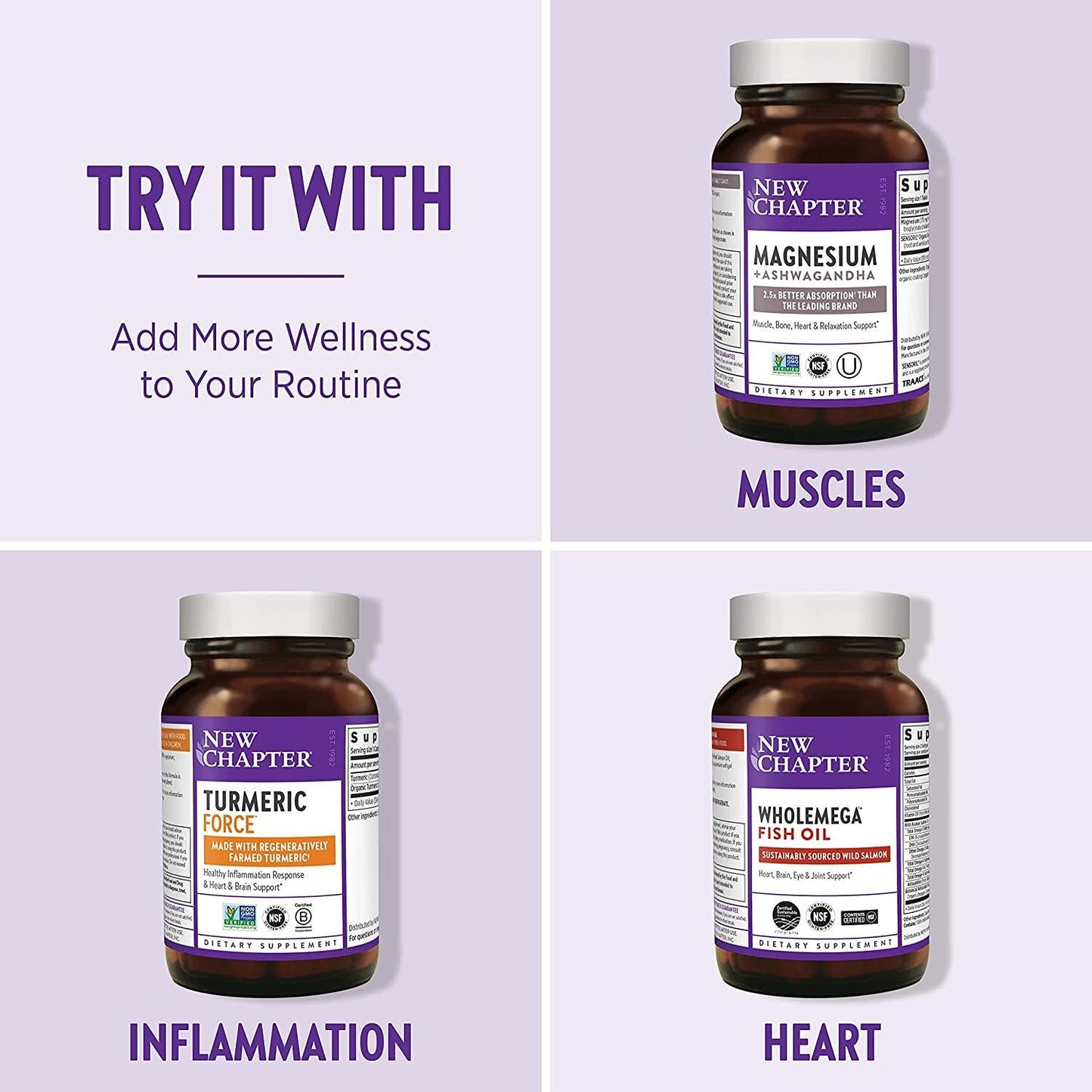 New Chapter Men's Multivitamin, Every Man, Fermented with Probiotics + Selenium + B Vitamins + Vitamin D3 + Organic Non-GMO Ingredients - 72 ct