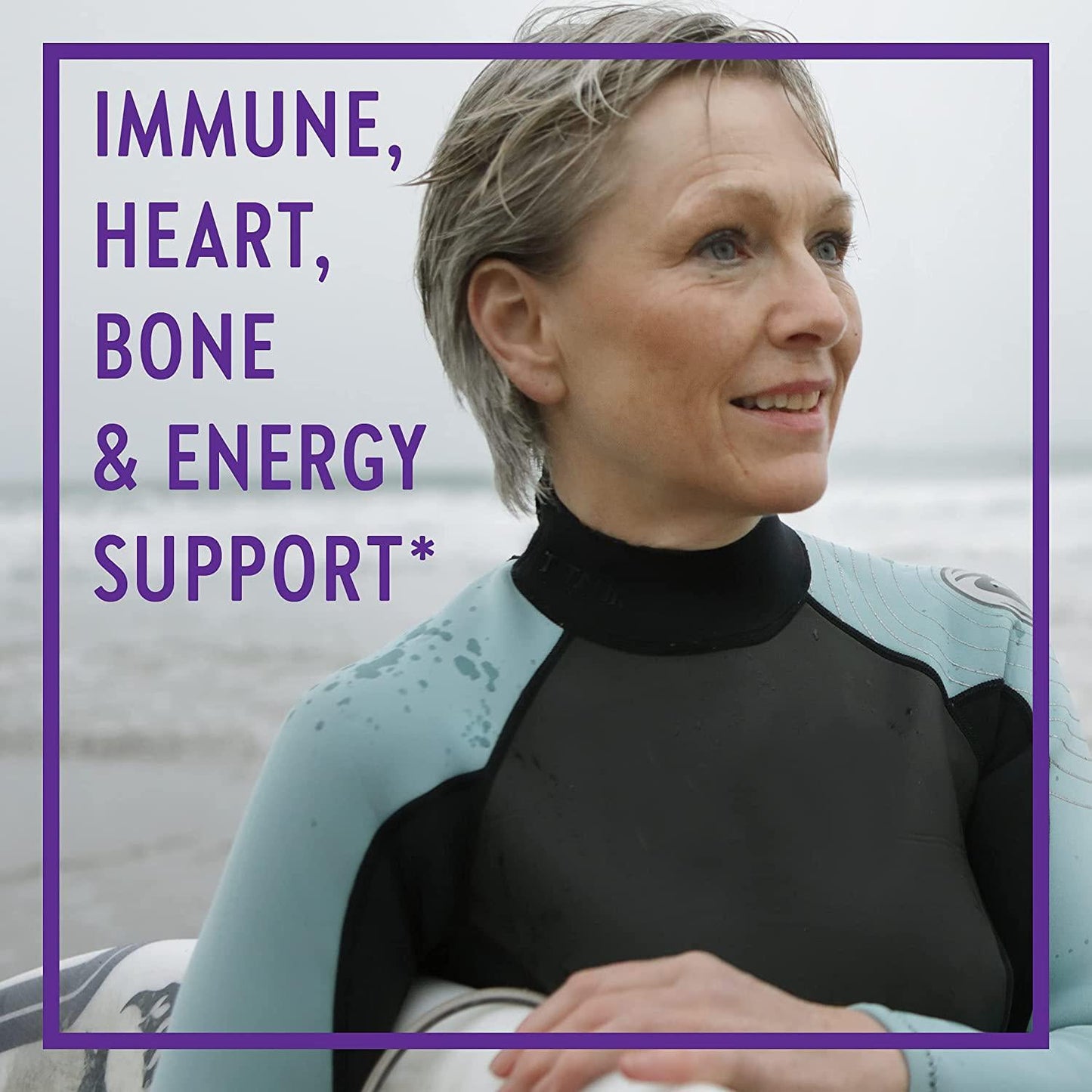 New Chapter Multivitamin for Women 50 plus - Every Woman's One Daily 55+ with Fermented Probiotics + Whole Foods + Astaxanthin + Vitamin D3 + B Vitamins + Organic Non-GMO Ingredients - 96 ct