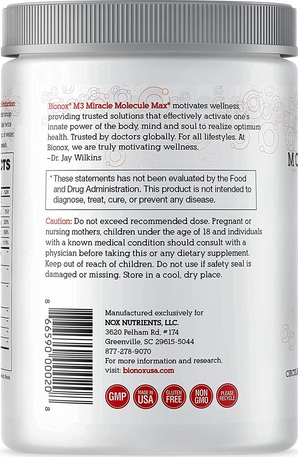 Nitric Oxide and Cardiovascular Detox Kit M3 Ultimate Nitric Oxide with Chelanox Total Systemic Cleanse 1 Month Supply