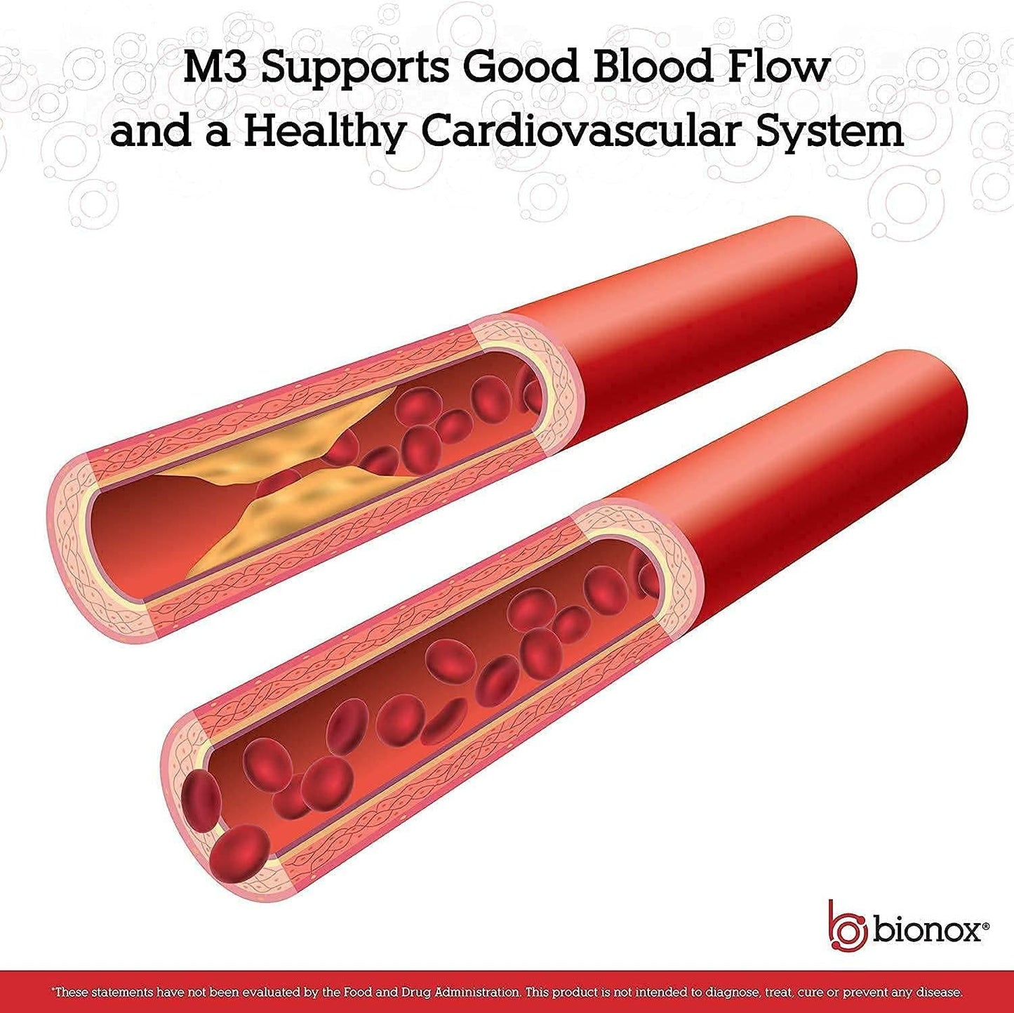 Nitric Oxide and Cardiovascular Detox Kit M3 Ultimate Nitric Oxide with Chelanox Total Systemic Cleanse 1 Month Supply