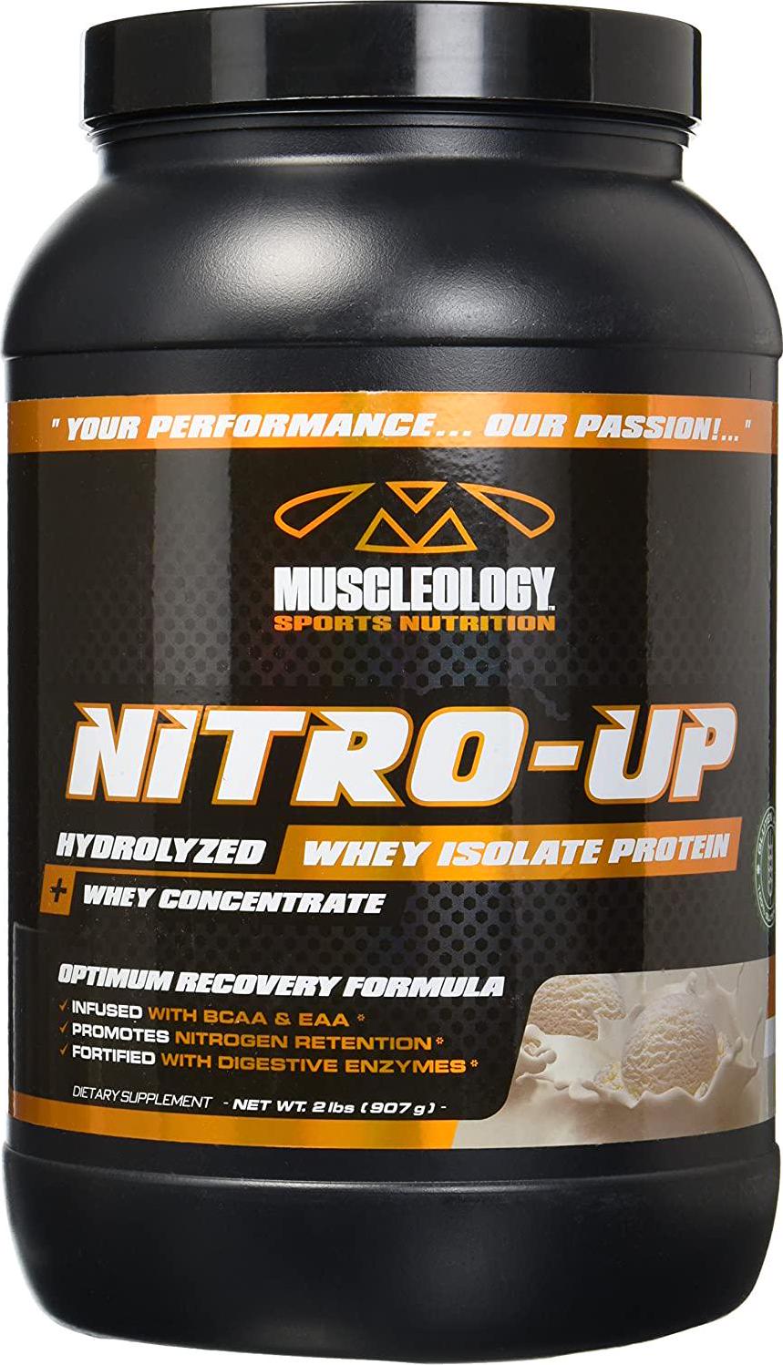Nitro-Up Hydrolyzed Whey Isolate Protein Vanilla, 2 Pound