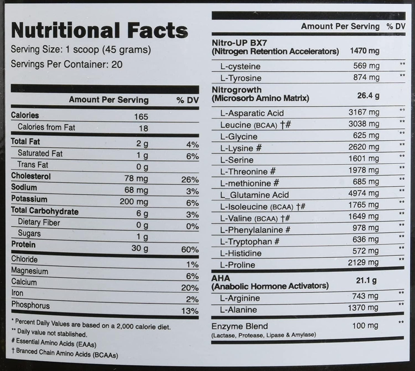 Nitro-Up Hydrolyzed Whey Isolate Protein Vanilla, 2 Pound