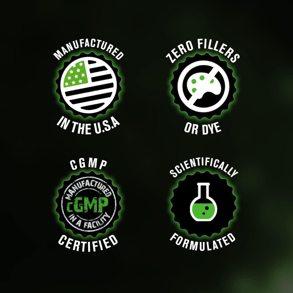 Nitrosurge Pre-Workout Supplement and Growth Surge Post Workout Muscle Builder Bundle