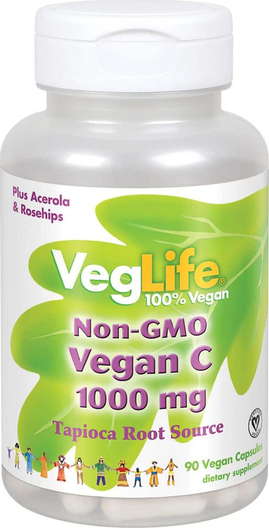 Non-GMO Vegan C Tapioca VegLife 90 VCaps