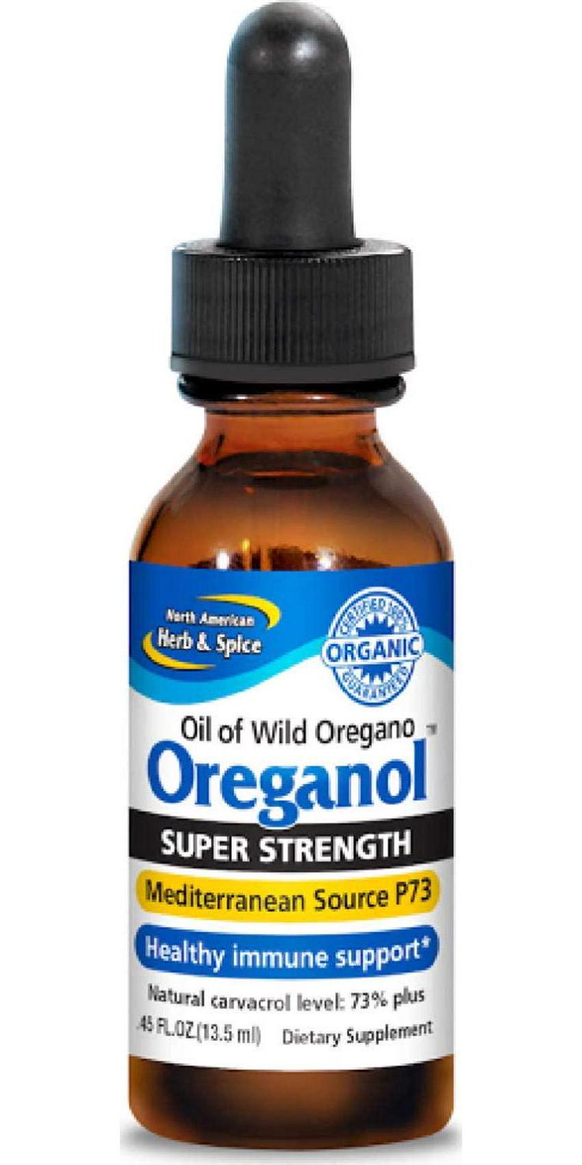 North Am. Herb and Spice Super Strength Oreganol P73, 0.45 Ounce