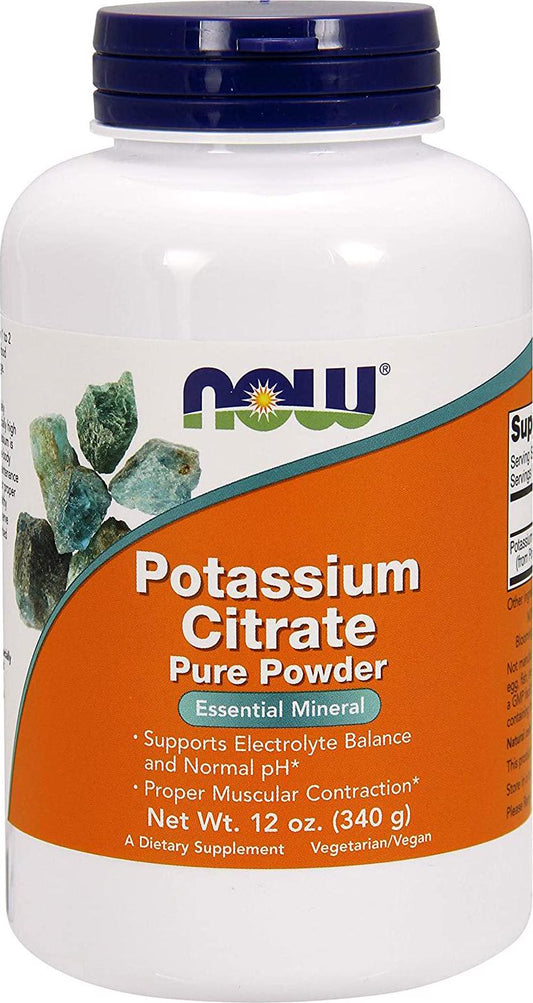 Now Foods Potassium Citrate Powder 12 Ounce, 12.0 Ounce