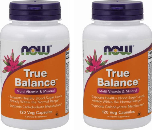 Now Foods : True Balance Multi, 120 Caps (2 Pack)