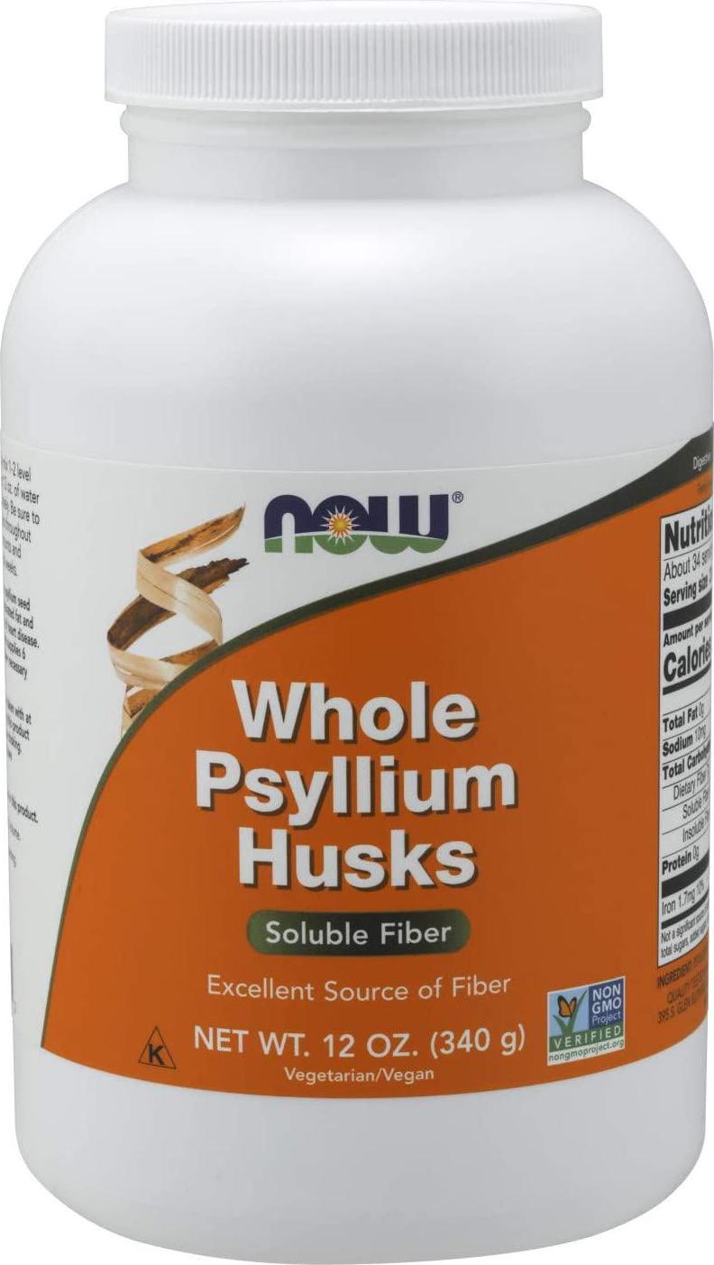 Now Foods Whole Psyllium Husks - 12-Ounce