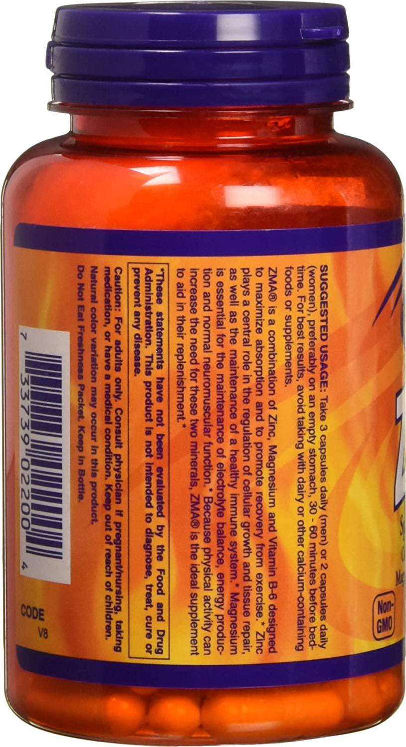 Now Foods ZMA 90 Caps (Pack of 2)