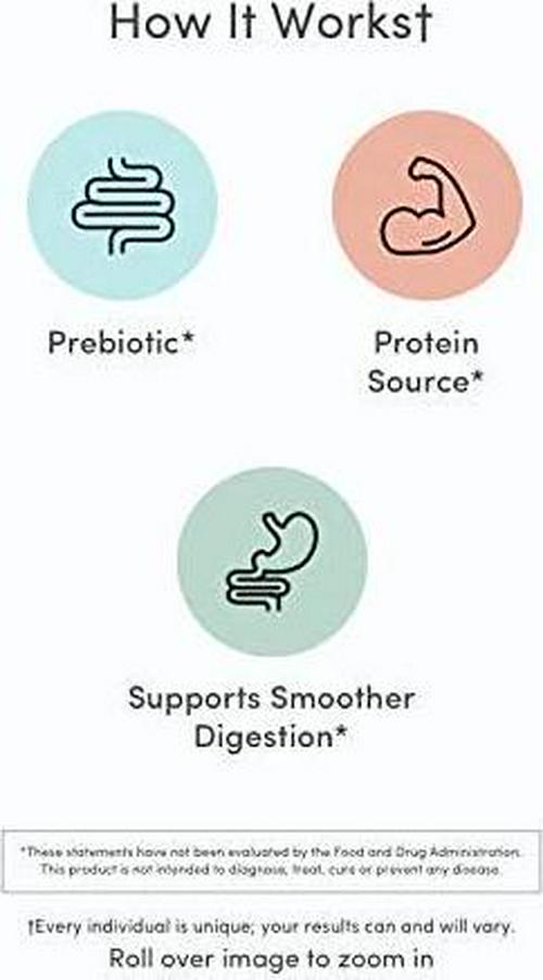 NucificÂ PrebioBoost Daily Prebiotic Protein Powder, 16.2 Ounce