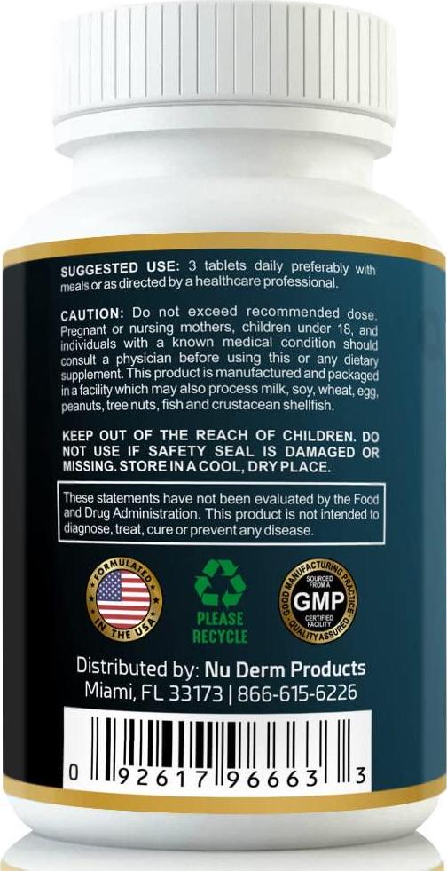 Nuderm Epi Dry HYPERHIDROSIS Treatment Pills Stop Sweating, Sweaty Hands Sweaty Feet Night Sweats Stress Sweat Sweaty Underarms Naturally Proven Antiperspirant Vitamins Treats Hyperhidrosis