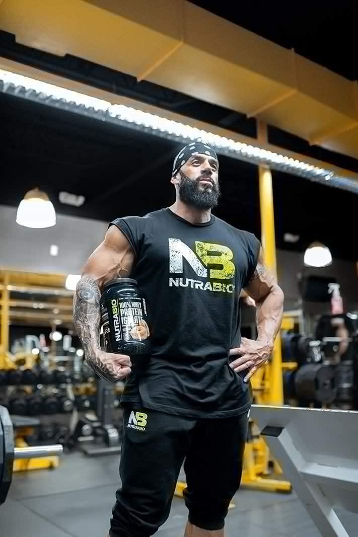 NutraBio 100% Whey Protein Isolate (Chocolate, 2 Pounds)