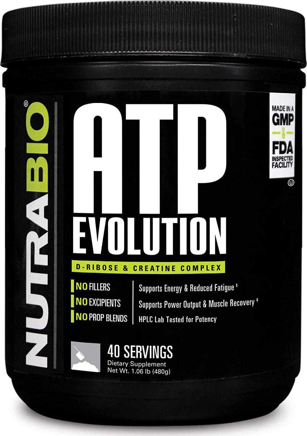 NutraBio ATP Evolution - 500 Grams