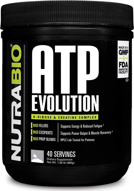 NutraBio ATP Evolution - 500 Grams