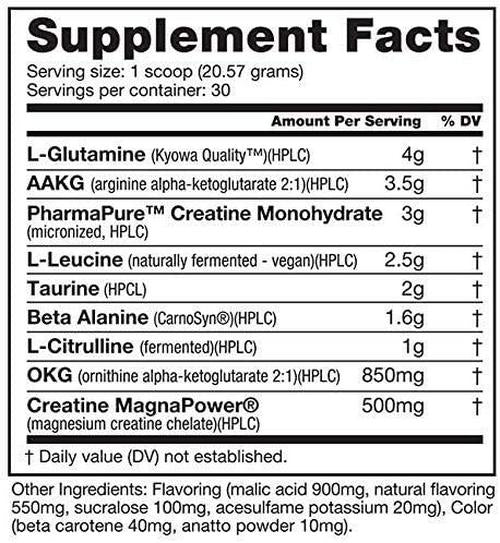 NutraBio Extreme Nitric Stack (Blood Orange) - Nitric Oxide and Cell Volumizing Formula