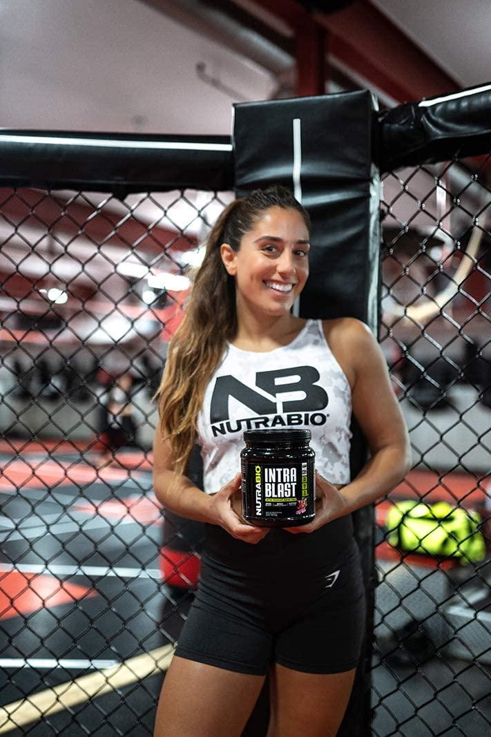 NutraBio Intra Blast - Advanced Electrolyte Performance Matrix - Amino Acid, EAA/BCAA Formula - Non-GMO, Gluten Free, Intra and Pre Workout Powder - 30 Servings - Sweet Tea