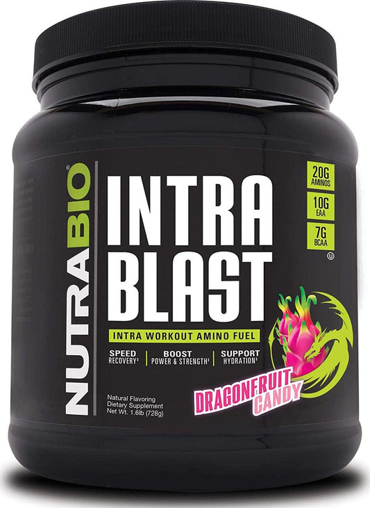 NutraBio Intra Blast - 30 Servings (Dragonfruit Candy)