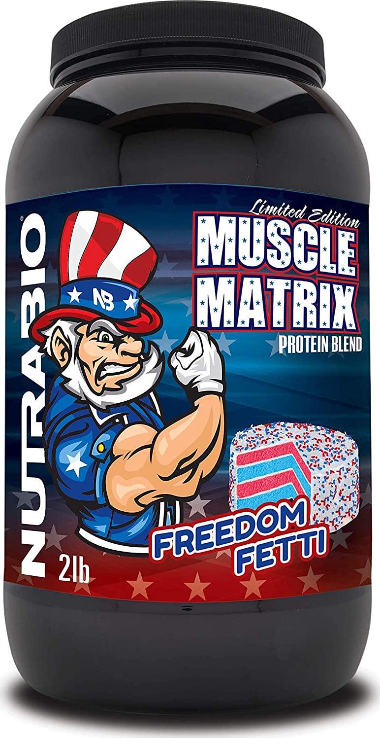 NutraBio Muscle Matrix (Freedom Fetti, 2 Pounds)