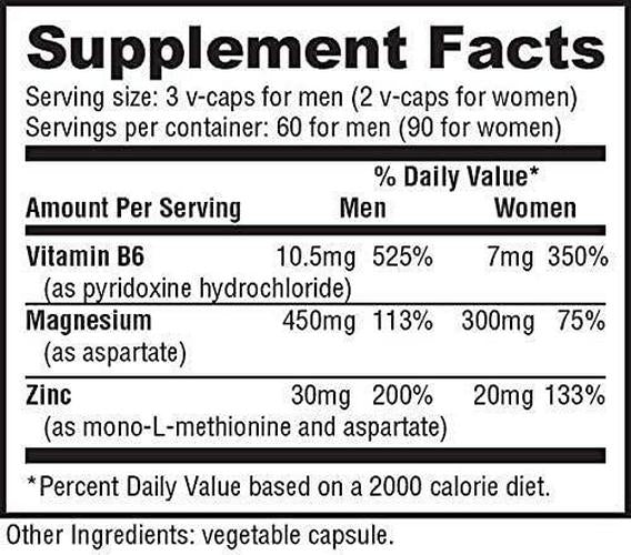 NutraBio - ZMA Anabolic Mineral Support - 180 Vegetarian Capsules