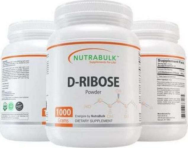 NutraBulk D-Ribose Powder - Muscle Builder, Energy and Endurance Supplement. 1,000 Grams