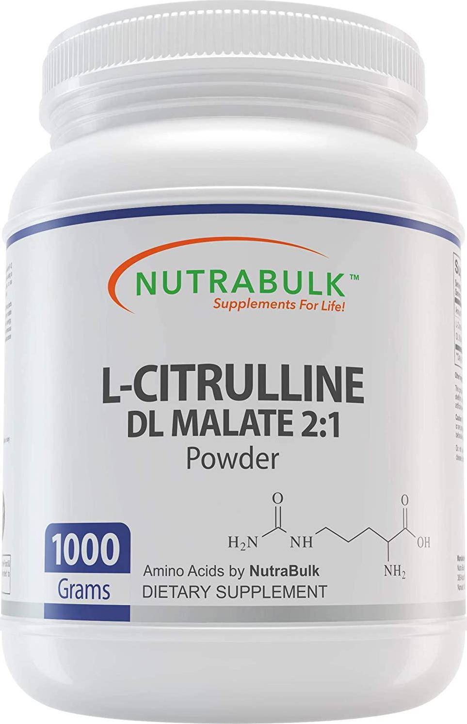 NutraBulk L-Citrulline DL-Malate 2:1 PowderÂ 1000 Gram
